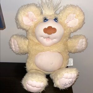Furskins Thistle Bear Baby Plush Teddy Xavier Roberts Coleco Vintage Doll Toy 85